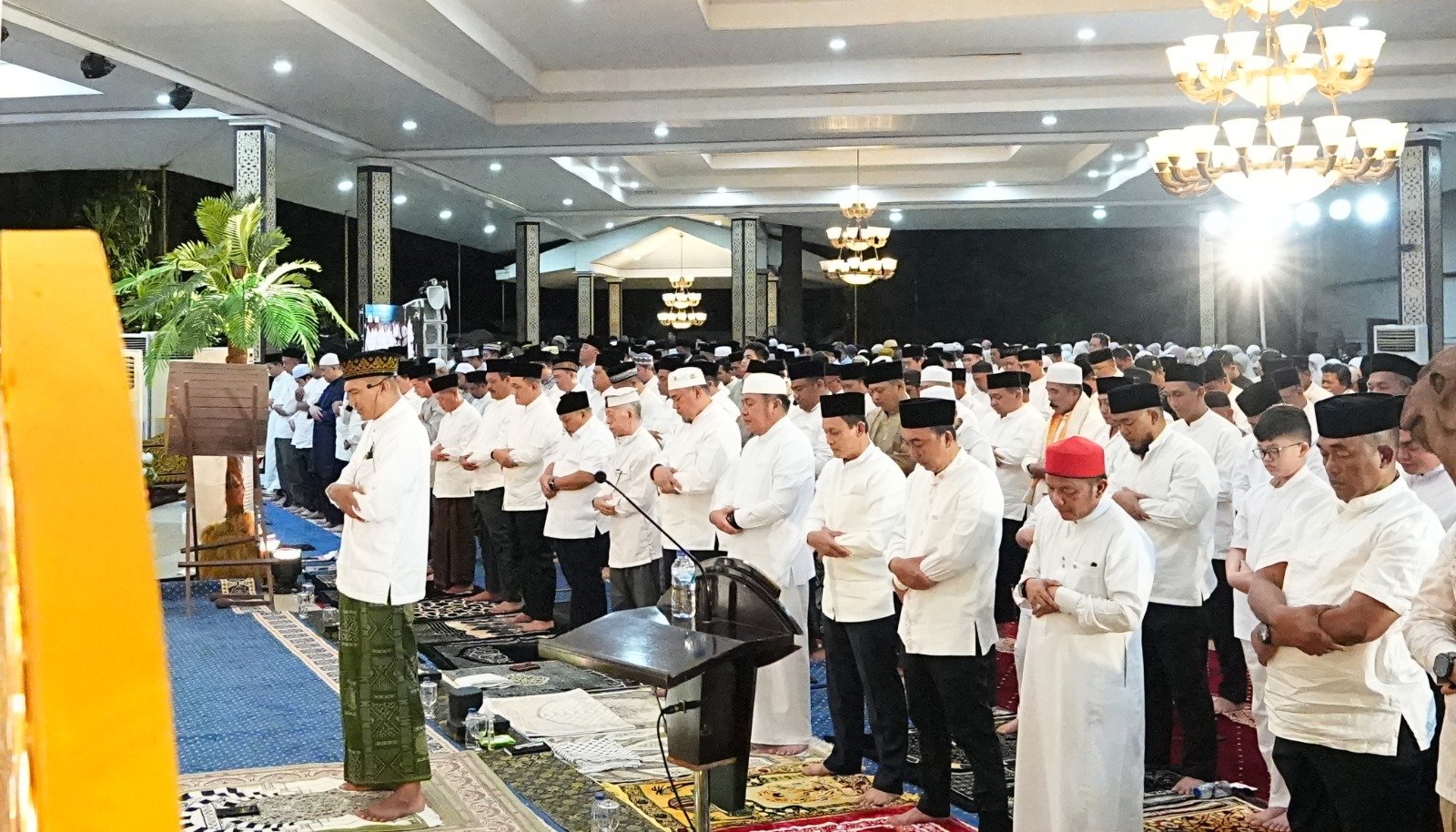 Kapolda Sumsel Hadiri Pembukaan Pengajian Ramadhan 1447 H di Griya Agung